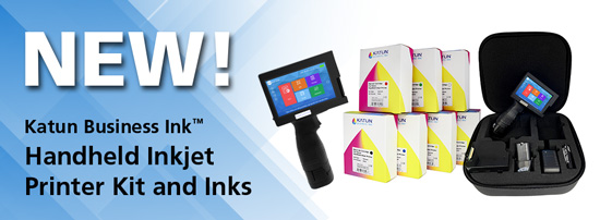 Handheld Inkjet Printer Kit and Inks