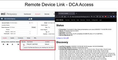 Remote Device Link-DCA Access