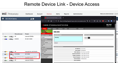 Remote Device Link-Device Access