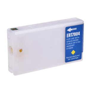 Epson Yellow Inkjet Cartridge Equivalent to 79XL, Remanufactured, 2,000 Yield, Packaged for use in Epson