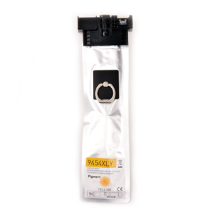 Epson Yellow Inkjet Cartridge Equivalent to T9454, 5,000 Yield - New Build, Packaged for use in Epson