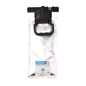 Epson Cyan Inkjet Cartridge Equivalent to T01D, New Build, 20,000 Yield, Packaged for use in Epson
