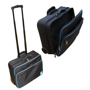 Universal Trolley Laptop Tool Case w/Tool Pallet Ergonomic Telescopic handle