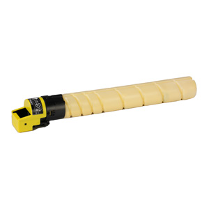 Develop Yellow Toner Cartridge 500 g / Cartridge, Equivalent to TN-626Y, OEM Refill, 28,000 Yield, Packaged for use in Konica Minolta