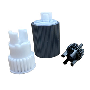 Canon Paper Pickup Roller Contains:   (1) Paper Pickup Roller  (1) 18T Gear  (1) 23T Gear, Packaged for use in Canon