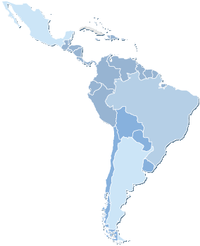 South America graphic